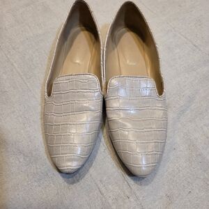 Nine West Faux Leather Loafers